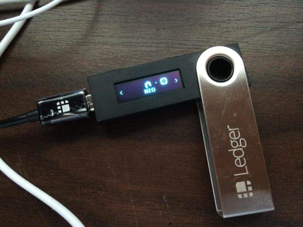 Ledger Nano S - NEO