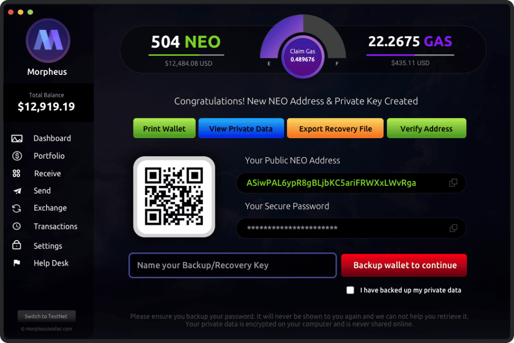 Morpheus release information about upcoming wallet - Neo News Today