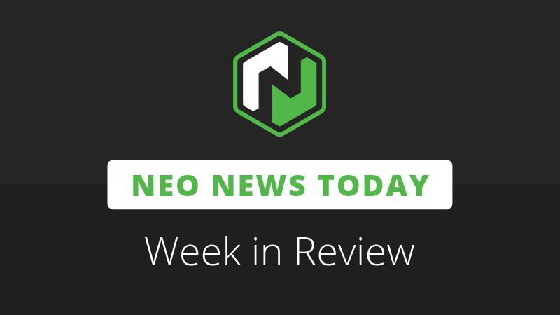 Neo News: Week in Review – May 1 – May 7