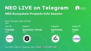 NEO Live telegram schedule